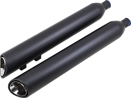 Cobra Black 4in 909 Scalloped Slip On Muffler