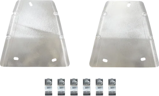 Moose Bolt On Aluminum Front A Arm Skid Plate Guards