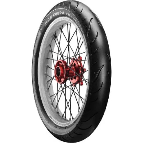 Avon Tire Cobra Chrome Bias Front Tire 130/80-17 65 H Blackwall