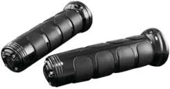 Kuryakyn Black Powder Coated Heated ISO Grip Pair