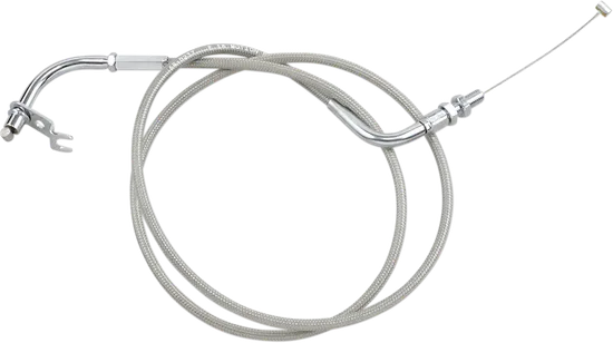 Motion Pro Armor Coat Stainless Steel Pull Throttle Cable +6in