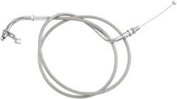 Motion Pro Armor Coat Stainless Steel Pull Throttle Cable +6in