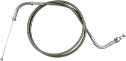 Motion Pro Armor Coat Stainless Steel Push Throttle Cable +6in