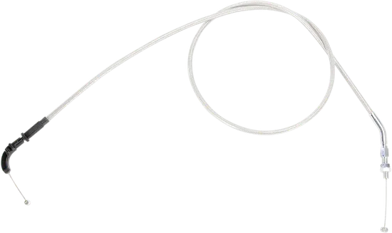 Motion Pro Armor Coat Stainless Steel Pull Throttle Cable +8in