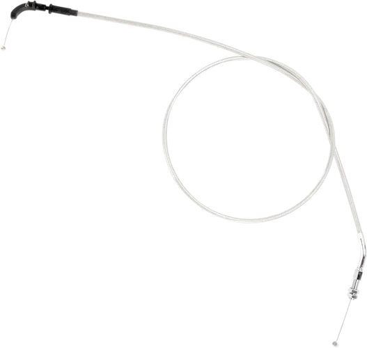 Motion Pro Armor Coat Stainless Steel Pull Throttle Cable +12in