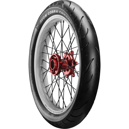 Avon Tire Cobra Chrome Bias Front Tire 120/70-21 68 V Blackwall Bias TL