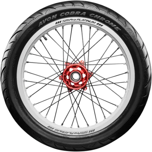Avon Tire Cobra Chrome Bias Front Tire 180/50-21 74 V Blackwall Bias TL 2