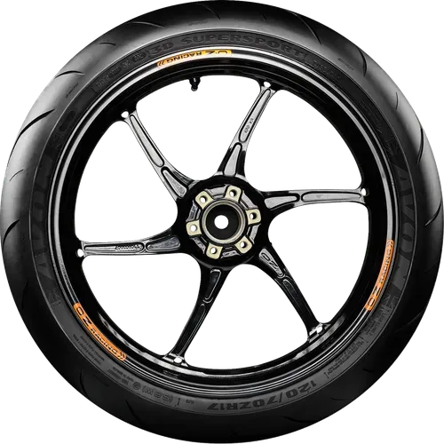 Avon Tire 3D Supersport Rear Tire 190/50-17 73 W Blackwall Radial TL 2