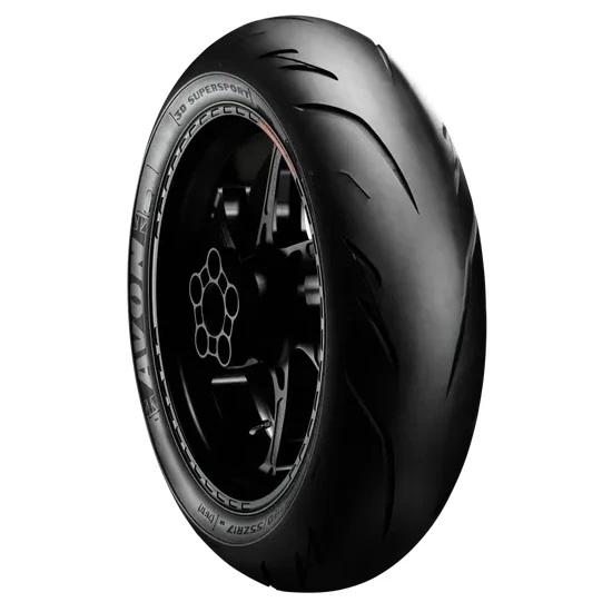 Avon Tire 3D Supersport Rear Tire 190/50-17 73 W Blackwall Radial TL