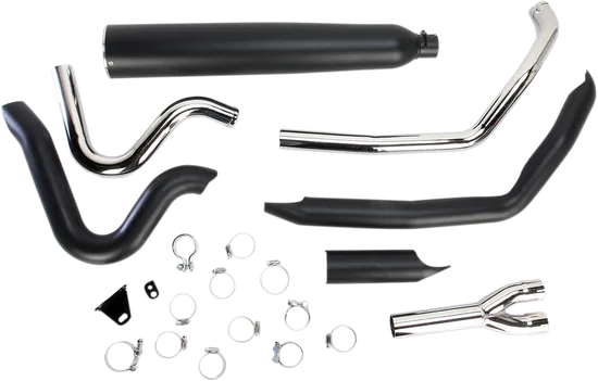 Cobra Black 4.5in Power Flo Exhaust Muffler Tail Pipe 1