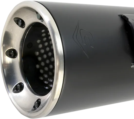 Cobra Black 4.5in Power Flo Exhaust Muffler Tail Pipe 3