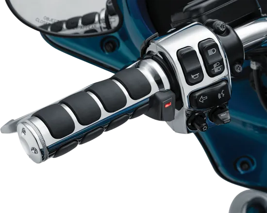 Kuryakyn Heated ISO Handlebar Grips for Dual Cable Throttle