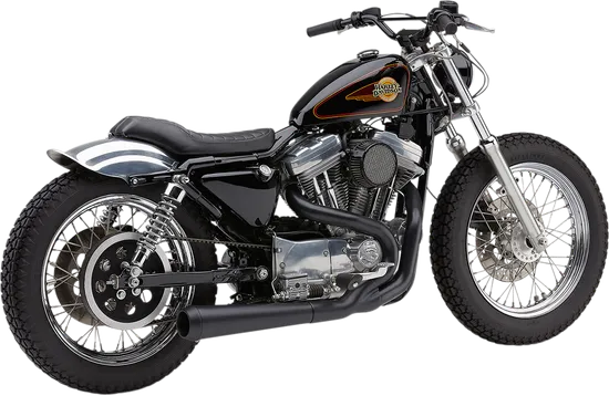 Cobra 4in Black El Diablo Full Exhaust Muffler Pipe