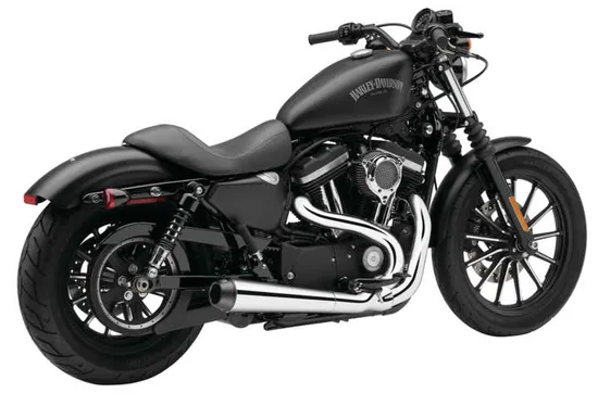 Cobra 4in Chrome El Diablo Full Exhaust Muffler Pipe