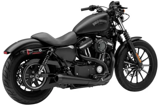 Cobra 4in Black El Diablo Full Exhaust Muffler Pipe