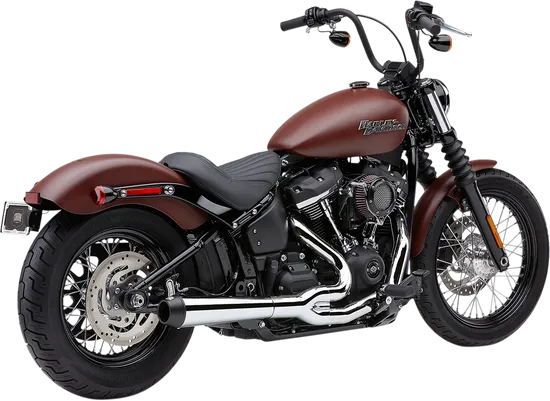 Cobra 4in Chrome El Diablo Full Exhaust Muffler Pipe