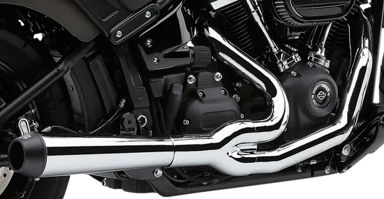 Cobra 4in Chrome El Diablo Full Exhaust Muffler Pipe