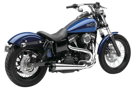 Cobra 4in Chrome El Diablo Full Exhaust Muffler Pipe