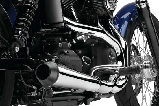 Cobra 4in Chrome El Diablo Full Exhaust Muffler Pipe