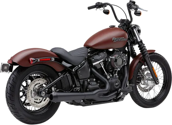 Cobra 4in Black El Diablo Full Exhaust Muffler Pipe