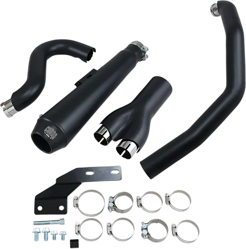 Cobra 4in Black El Diablo Full Exhaust Muffler Pipe
