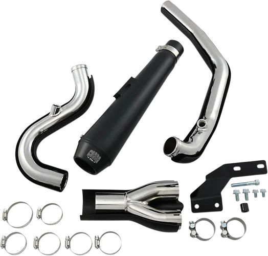 Cobra 4in Black El Diablo Full Exhaust Muffler Pipe