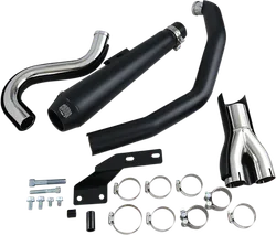 Cobra 4in Black El Diablo Full Exhaust Muffler Pipe