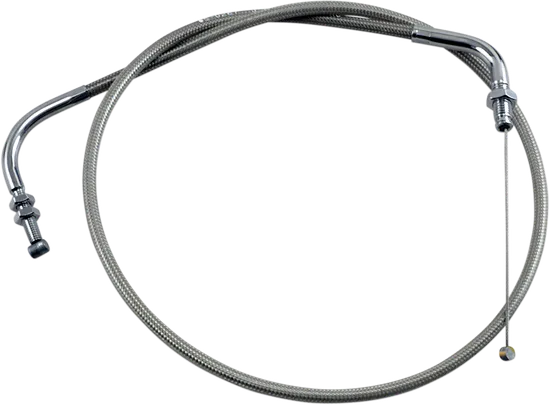 Motion Pro Armor Coat Stainless Steel Push Throttle Cable