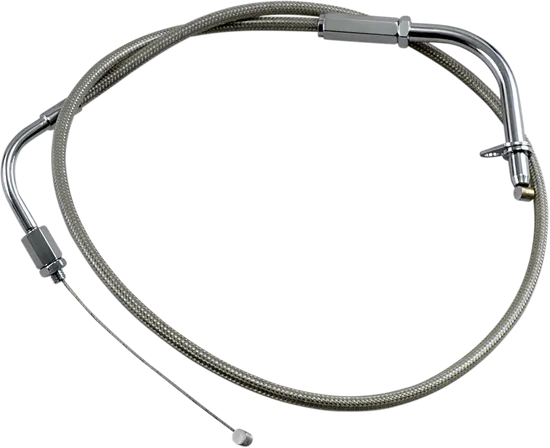 Motion Pro Armor Coat Stainless Steel Pull Throttle Cable
