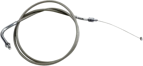 Motion Pro Armor Coat Stainless Steel Push Throttle Cable