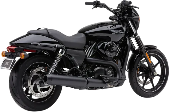 Cobra Black Steel Slip On Muffler Exhaust Tail Pipe