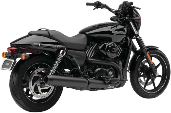 Cobra Black Steel Slip On Muffler Exhaust Tail Pipe