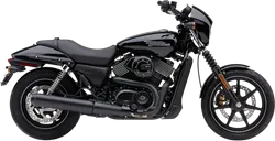 Cobra Black Steel Slip On Muffler Exhaust Tail Pipe