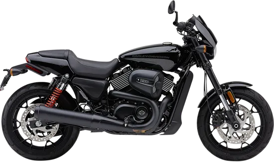 Cobra Black Steel Straight Cut Slip On Muffler Exhaust Tail Pipe