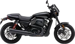 Cobra Black Steel Straight Cut Slip On Muffler Exhaust Tail Pipe