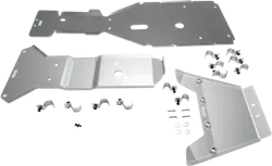 Moose Aluminum Chassis Belly Engine Guard 3pc Full Body Skid Plate