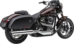 Cobra Chrome 4in 909 Scalloped Slip On Muffler