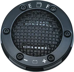 Kuryakyn Mesh Gas Petrol Fuel Battery Gauge LED Display