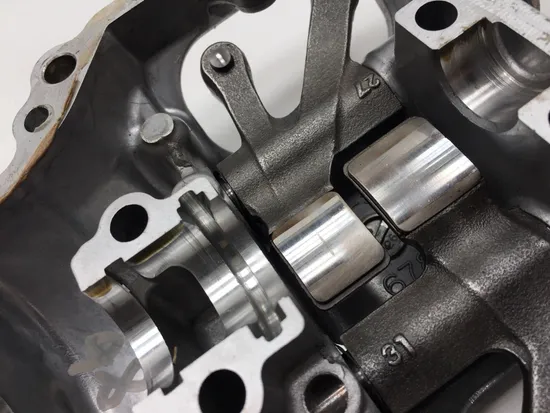 Engine Cylinder Head Complete W Cams REAR Kawasaki Brute Force 650 2007 802A