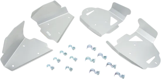 Moose Bolt On Aluminum Front A Arm Skid Plate Guards