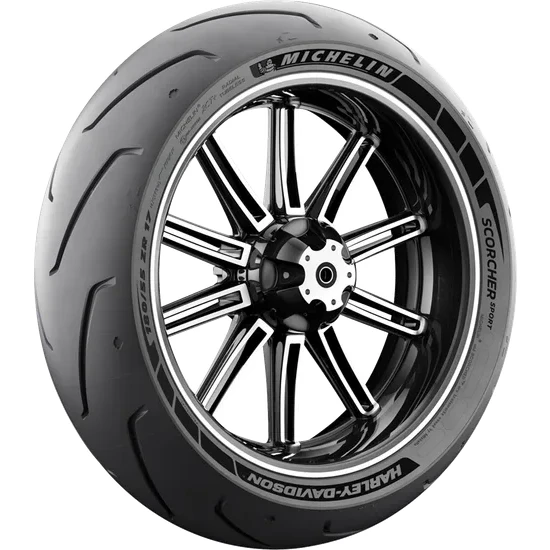 Michelin North Scorcher Sport Rear Tire 180/55-17 73 (W) Blackwall Radial TL 2