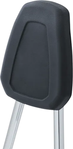 Kuryakyn Chrome Round Sissy Bar Steel Bolt-On Padded Backrest