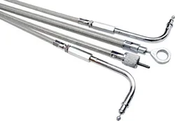 Motion Pro Armor Coat Stainless Steel Idle Cable 32.5in