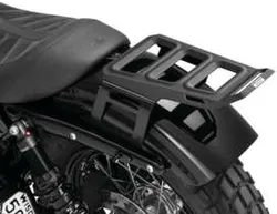 Kuryakyn Dillinger Black Luggage Rack Steel Bolt-On