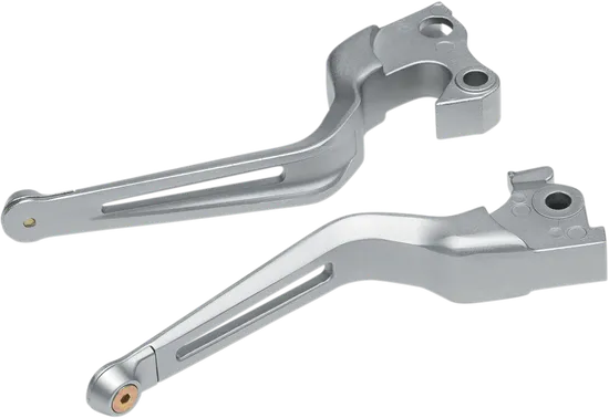 Kuryakyn Dillinger Silver Handlebar Controls Clutch Brake Levers Set