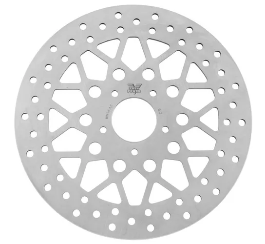 Twin Power 11.8in. Solid Mesh Front Brake Rotor Disc 1