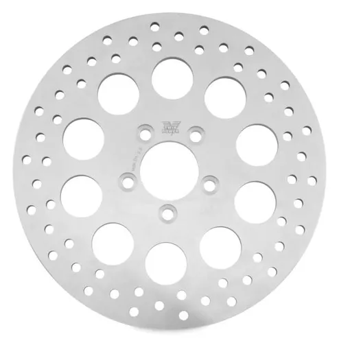 Twin Power 11.8 Solid Hole Rear Brake Rotor Disc 1