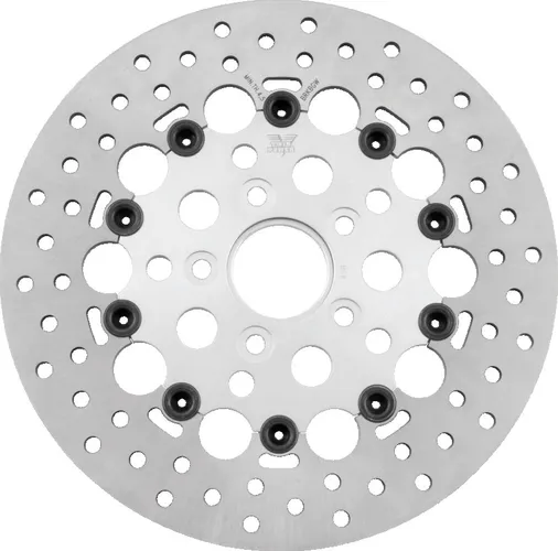 Twin Power Silver 11.5 Floating Hole Front Brake Rotor Disc 1