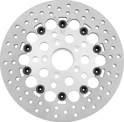 Twin Power Silver 11.5 Floating Hole Front Brake Rotor Disc