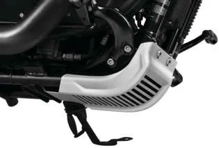 Kuryakyn Dillinger Engine Frame Skid Plate Guard Silver